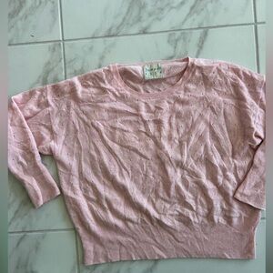 Jumper Light Pink Crew Neck Sweater